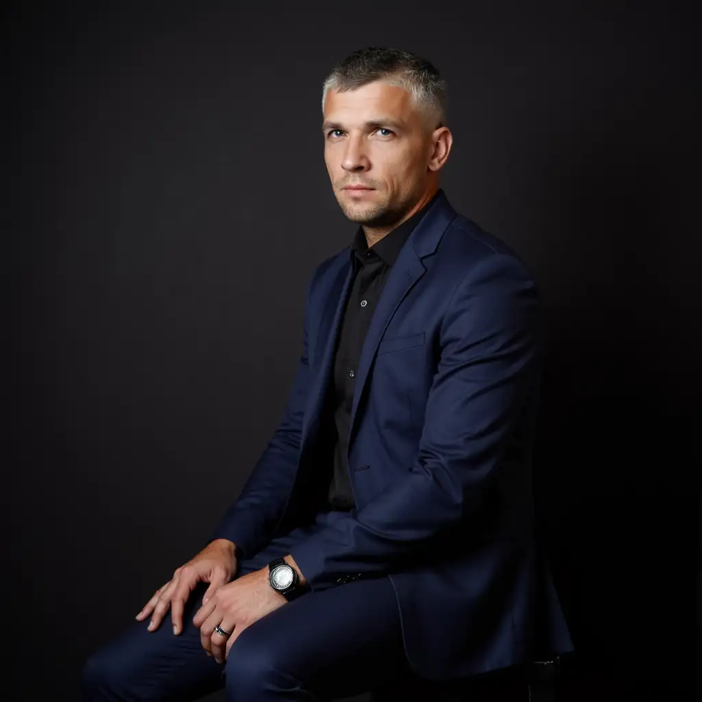 Деловой портрет - ИИ фотосессия AIQA