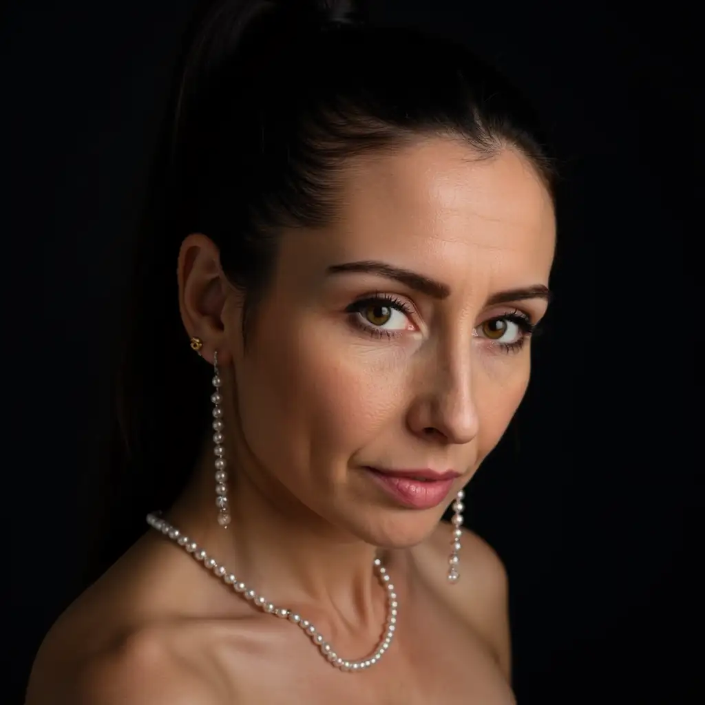 Элегантный портрет, созданный ИИ