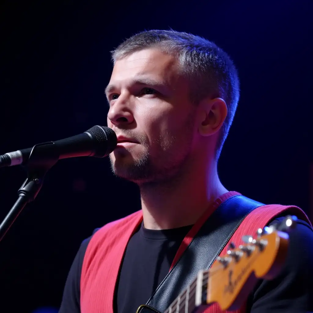 Концертный портрет - пример ИИ фотосессии