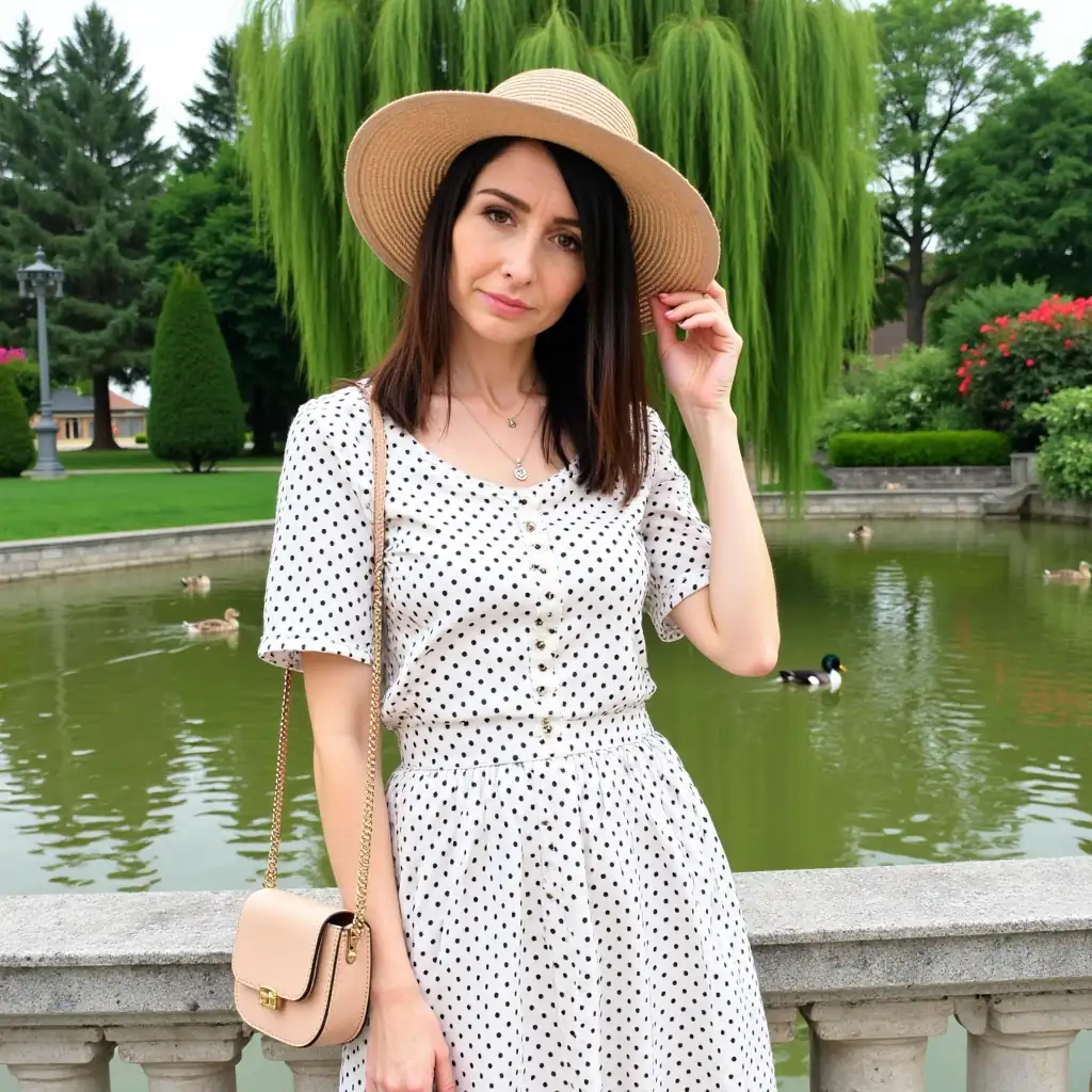 Парковый портрет - фотосессия с ИИ